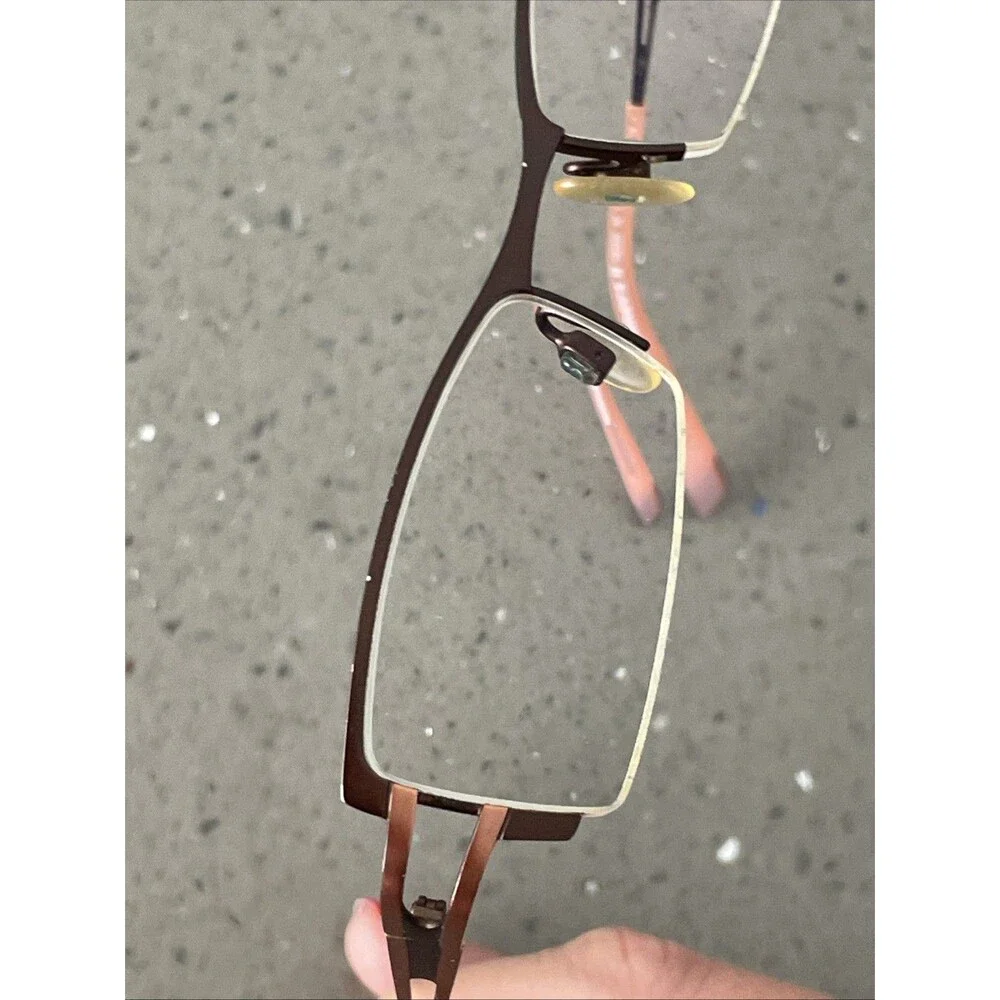 Eschenbach HUMPHREY'S H 582020 60-130 Eyeglasses Half rim bronze brown rectangle